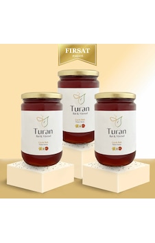Turan Bal ve Yöresel Çiçek Balı 3 x 850 G Turan Bal ve Yöresel Çiçek Balı 3 x 850 G