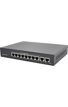 M-sıght Ms-8pg-2upg 8 Port Gbit Poe + 2 Port Gbit Uplınk 120w Poe Swıtch Dahili Power