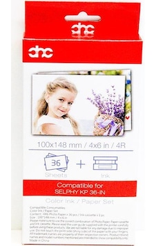 Abc Canon Selphy Yazıcılar için Fotoğraf Kağıdı (36 Adet)