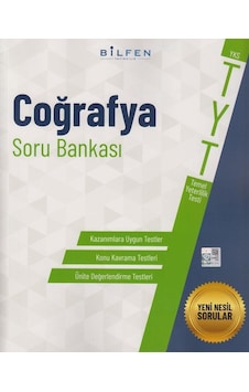 TYT Coğrafya Soru Bankası - Bilfen Yayınları TYT Coğrafya Soru Bankası - Bilfen Yayınları