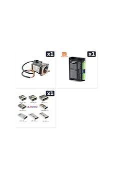 2.2 Nm Nema 23 Step Motor + Dm556 Sürücü + 48v Güç Kaynağı Seti 2.2 Nm Nema 23 Step Motor + Dm556 Sürücü + 48v Güç Kaynağı Seti