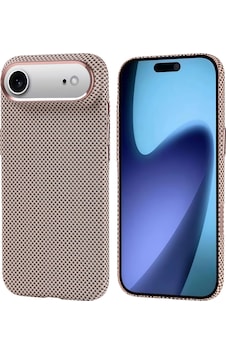 Apple Uyumlu iPhone 17 Air Kılıf M-safe Şarj Özellikli Karbon Fiber Görünümlü Zore Nekst Kapak Gold Apple Uyumlu iPhone 17 Air Kılıf M-safe Şarj Özellikli Karbon Fiber Görünümlü Zore Nekst Kapak Gold