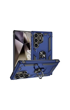Galaxy S24 Ultra Kılıf Zore Vega Kapak Mavi Galaxy S24 Ultra Kılıf Zore Vega Kapak Mavi