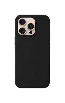 Apple iPhone Uyumlu 17 Pro Max İçi Kadife Kaplamalı Airline Silikon Kılıf Siyah
