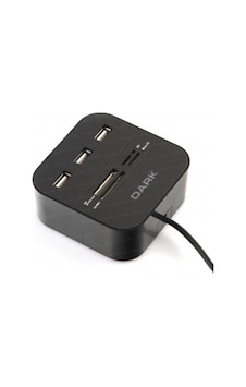 Dark UCR202 USB MicroSD-SD-MMC-M2-MS PRO DUO Kart Okuyuculu USB Çoklayıcı Dark UCR202 USB MicroSD-SD-MMC-M2-MS PRO DUO Kart Okuyuculu USB Çoklayıcı