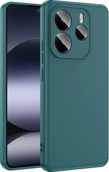 Xiaomi Redmi Note 14 5g Kılıf Zore Mara Lansman Kapak Koyu Yeşil Xiaomi Redmi Note 14 5g Kılıf Zore Mara Lansman Kapak Koyu Yeşil