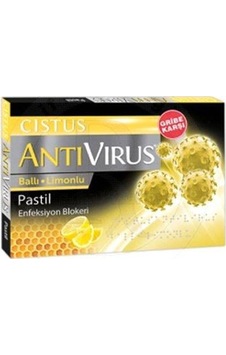 Cistus Antivirul Bal Limon Aromalı 10 Tablet Cistus Antivirul Bal Limon Aromalı 10 Tablet