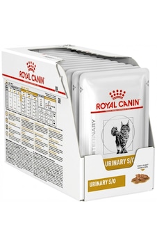 Royal Canin Urinary S/o Kedi Pouch Yaş Mama 12x85 Gr - İdrar Yolu Taşı Ve Sistit İçin Sulu Diyet