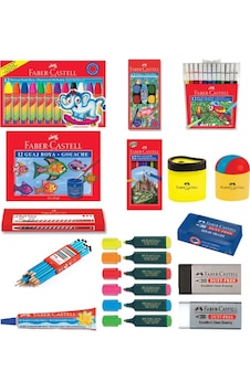 Faber Castell Faber Castell Ekonomik Okul Seti 19 Parça O S Faber Castell Faber Castell Ekonomik Okul Seti 19 Parça O S