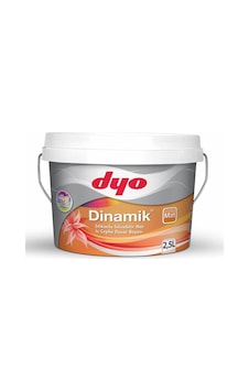 Dyo Dinamik Silikonlu Silinebilir Mat 2.5 Lt Iç Cephe Boyası Beyaz 2,5 Lt Dyo Dinamik Silikonlu Silinebilir Mat 2.5 Lt Iç Cephe Boyası Beyaz 2,5 Lt