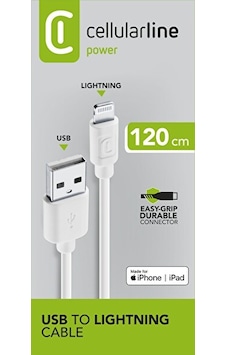 Cellular Line USBDATACMFIIPH5W Apple iPhone 5 Usb Data Kablosu