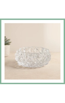 Bşkvirgo Yuvarlak Cam Küllük 12.8 Cm Diamond Kristal Bsk2026 Bşkvirgo Yuvarlak Cam Küllük 12.8 Cm Diamond Kristal Bsk2026