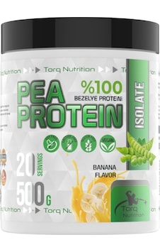 Torq Nutrition Pea Protein %100 Bezelye Proteini 500 Gr - Muz Torq Nutrition Pea Protein %100 Bezelye Proteini 500 Gr - Muz