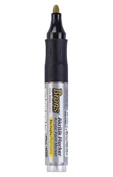 Akrilik Marker 4 Mm Yuvarlak Uç Altın Akrilik Marker 4 Mm Yuvarlak Uç Altın