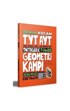 2022 TYT AYT Taktiklerle 7 Günde Geometri Kampı - Ebru Tuncay - Benim Hocam Yayınları 2022 TYT AYT Taktiklerle 7 Günde Geometri Kampı - Ebru Tuncay - Benim Hocam Yayınları