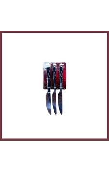 Storeşahin 6'li Yemek Bıçağı Shn0720 Çok Renkli Storeşahin 6'li Yemek Bıçağı Shn0720 Çok Renkli