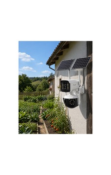 Astraltech Güneş Enerjili Arıcı Kamerası 4g Sım Kartlı 9mp Üç Lens Yayla Güvenlik Kamerası 2 Yıl Gar