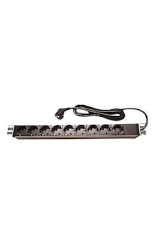 19" 1u Pdu: 9 X Schuko Tip Soketli, 1,5m 3x1.5mm2 Cee 7/7 Tip Fişli Kablolu 19" 1u Pdu: 9 X Schuko Tip Soketli, 1,5m 3x1.5mm2 Cee 7/7 Tip Fişli Kablolu
