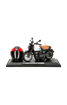 5835 Motosiklet 1 14 Kasklı Figür Pb 3r Ses Işık