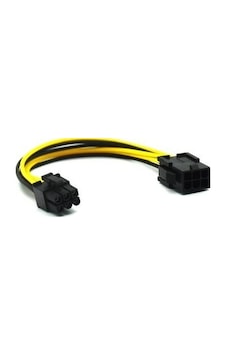 6 Pin Dişi Erkek Ekran Kartı Power Uzatma Kablosu 20 Cm 6 Pin Dişi Erkek Ekran Kartı Power Uzatma Kablosu 20 Cm