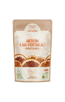 4 Adet Mersinden Kurutulmuş Kan Portakalı 50 G