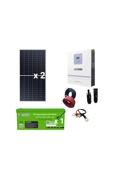 800 Watt Lityum Akülü Mini Ev Sistemi