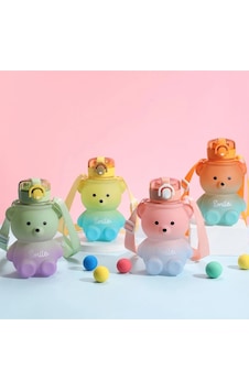 Smile Ayıcık Model Su Matarası Su Şişesi Suluk 800 0ml Bpa Içermez Suluk Pembe Plastik Diğer Smile Ayıcık Model Su Matarası Su Şişesi Suluk 800 0ml Bpa Içermez Suluk Pembe Plastik Diğer