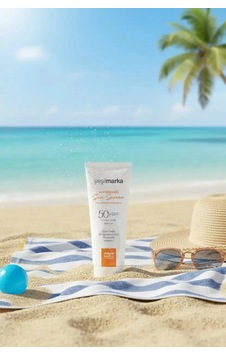 Yeşilmarka Su Bazlı Nemlendirici Güneş Kremi 50 Faktör Spf 50 Ml