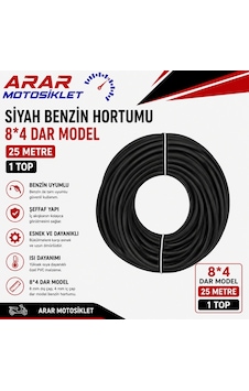 Siyah Benzin Hortumu 8 4 Dar Model 25 Metre 25 Metre 1 Top Siyah Benzin Hortumu 8 4 Dar Model 25 Metre 25 Metre 1 Top