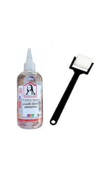 Puzzle Yapıştırıcı 250 ML 1 Adet ve Silindir Sünger Fırça 1 Adet Puzzle Yapıştırıcı 250 ML 1 Adet ve Silindir Sünger Fırça 1 Adet