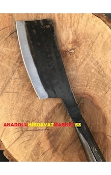 Çelik Satır Kasap Satırı Et Kemik Kesme Satırı 37 Cm