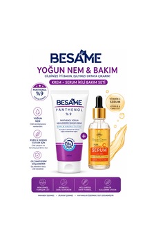 Besame Panthenol %9 Krem + C Vitamini Serum İkili Bakım Seti