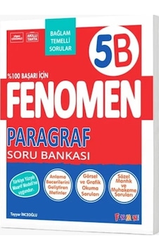 5. Sınıf Paragraf B Fenomen Soru Bankası Fenomen Okul Yayınları 5. Sınıf Paragraf B Fenomen Soru Bankası Fenomen Okul Yayınları