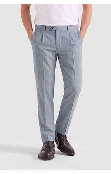 Bisse Gri Çift Pileli Erkek Klasik Pantolon Pns26k26206 55 Bisse Gri Çift Pileli Erkek Klasik Pantolon Pns26k26206 55