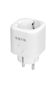 S-lınk Sl-14, 1 Soket, Akım Korumalı Priz, 16a, Wifi 2.4ghz, Bluetooth, Tuya Yazılım Destekli, İnter Standart S-lınk Sl-14, 1 Soket, Akım Korumalı Priz, 16a, Wifi 2.4ghz, Bluetooth, Tuya Yazılım Destekli, İnter Standart