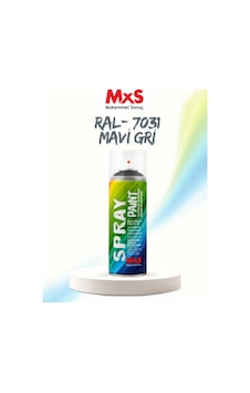 Mxs Ral 7031 Mavi Gri Akrilik Sprey Boya 400 Ml Siyah Mxs Ral 7031 Mavi Gri Akrilik Sprey Boya 400 Ml Siyah