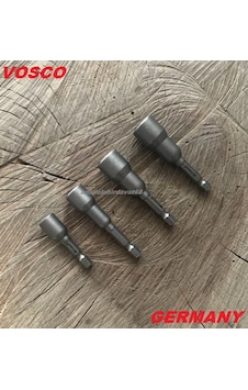 Vsc Manyetik Lokma Seti Somun Sıkma Ucu Lokma Bits Uç Seti 4pcs Germany Matkap Ucu