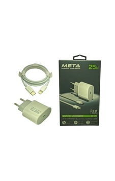 Meta Mppd25cl 25w Pd& Type-c To Lightıng Kablo Meta Mppd25cl 25w Pd& Type-c To Lightıng Kablo