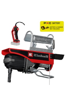 Einhell Akülü Vinç Te-eh 18/250 Li Bl Power X-change 18 V, Kömürsüz, 125 Kg Yük Kapasitesi / Makara İle 250 Kg, Kaldırma Yüksekliği 12 M, Kaldırma Hızı 3,5 M/dk, Çelik Halat - 2255161 Einhell Akülü Vinç Te-eh 18/250 Li Bl Power X-change 18 V, Kömürsüz, 125 Kg Yük Kapasitesi / Makara İle 250 Kg, Kaldırma Yüksekliği 12 M, Kaldırma Hızı 3,5 M/dk, Çelik Halat - 2255161