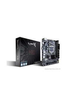 Turbox Workprof R H110 1151p Ddr4 Ses Glan Hdmı/vga Sata3 Usb3.0 Atx 1151 Pin Anakart 6.7.nesil Mainboard