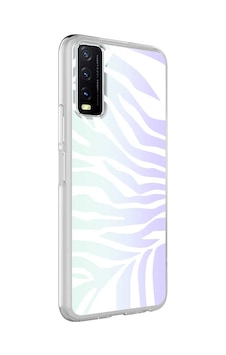 Zore Vivo Y11s Kılıf Omsy M-blue Desenli Kapak - Zebra No1 Zore Vivo Y11s Kılıf Omsy M-blue Desenli Kapak - Zebra No1