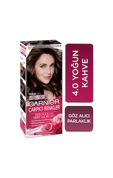 Garnıer Çarpıcı Renkler Krem Saç Boyası 4.0 Yoğun Kahve (546582515) Garnıer Çarpıcı Renkler Krem Saç Boyası 4.0 Yoğun Kahve (546582515)