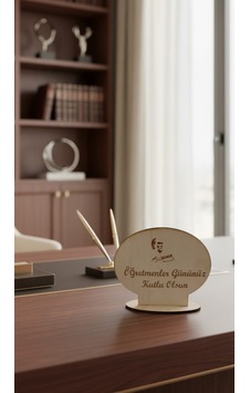 Öğretmenler Gününe Özel Ahşap Plaket Ahşap Öğretmenler Gününe Özel Ahşap Plaket Ahşap