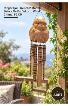1 Adet Maymun Büstü Rüzgar Çanı Rizgar Çanı Repot-2 Modeli, Bahçe Ve Ev Dekoru, Wind Chime, 50 Cm 1 Adet Maymun Büstü Rüzgar Çanı Rizgar Çanı Repot-2 Modeli, Bahçe Ve Ev Dekoru, Wind Chime, 50 Cm