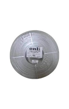 Onli On-4140 4+1 1x0,50 Mini Coax 2x0,50mm 100 Metre Cca Kamera Kablosu Onli On-4140 4+1 1x0,50 Mini Coax 2x0,50mm 100 Metre Cca Kamera Kablosu