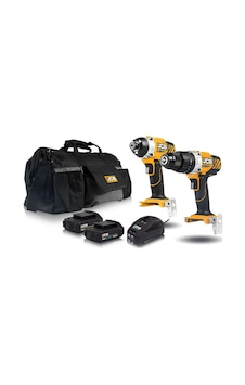 Jcb 21-18CD Akülü Darbeli Matkap + 21-18ID Akülü 18 V 4.0 Ah Çift Akülü Darbeli Vidalama Seti Jcb 21-18CD Akülü Darbeli Matkap + 21-18ID Akülü 18 V 4.0 Ah Çift Akülü Darbeli Vidalama Seti