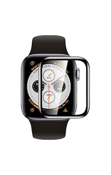 Apple Uyumlu Watch 40mm Zore Eko PMMA Pet Saat Ekran Koruyucu-Siyah Siyah Apple Uyumlu Watch 40mm Zore Eko PMMA Pet Saat Ekran Koruyucu-Siyah Siyah