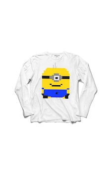 Mınecraft Mınıons Minyonlar Mınıoncraft Uzun Kollu Tişört (518429368) Mınecraft Mınıons Minyonlar Mınıoncraft Uzun Kollu Tişört (518429368)