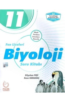Kitapaktuel-Palme 11. Sınıf Fen Liseleri Biyoloji Soru Kitabı Kitapaktuel-Palme 11. Sınıf Fen Liseleri Biyoloji Soru Kitabı