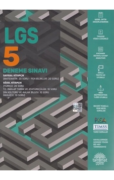 8.Sınıf LGS 5'li Deneme- Tammat Yayıncılık 8.Sınıf LGS 5'li Deneme- Tammat Yayıncılık